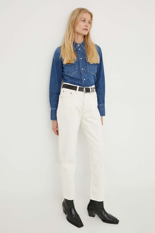 Levi's jeansy 36200.0319 beżowy SS24