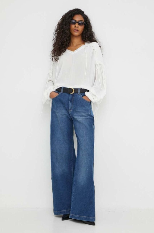 MUNTHE jeansy 1400.24207 granatowy SS24