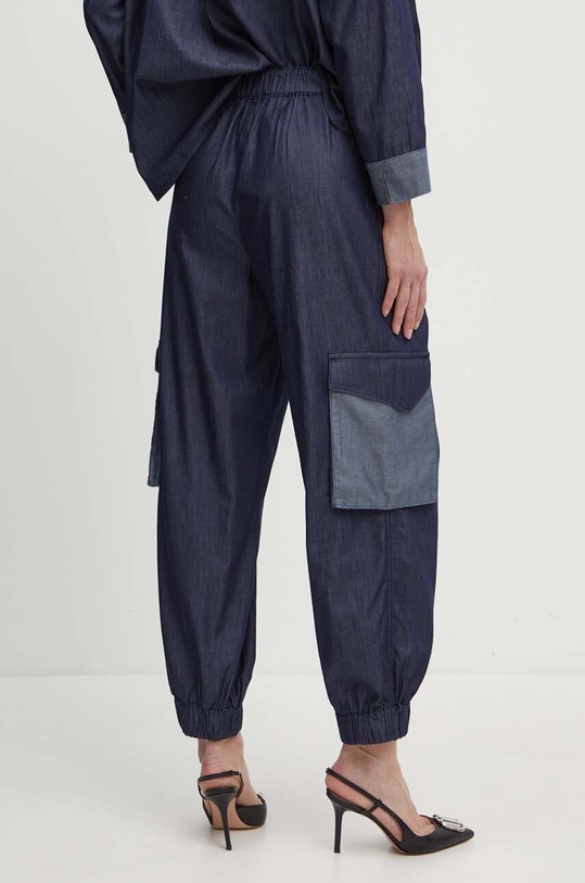 Îmbrăcăminte MAX&Co. pantaloni de bumbac 2416181053200 bleumarin