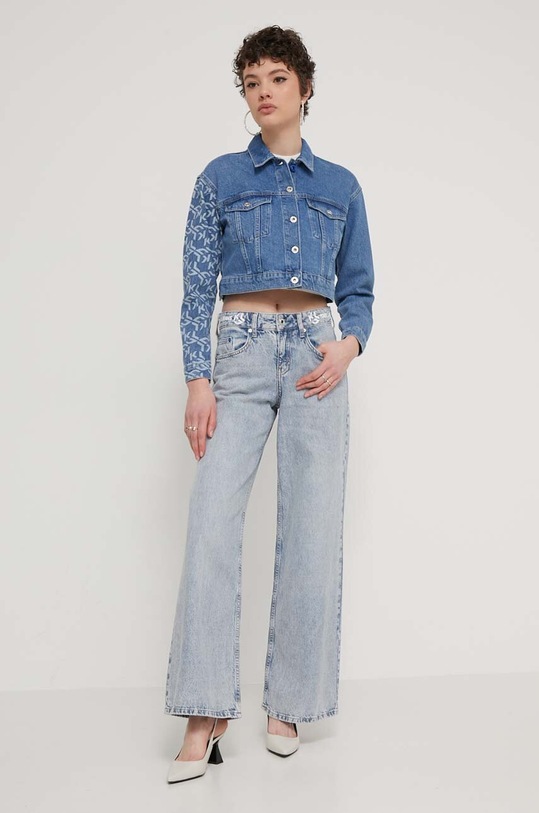 Karl Lagerfeld Jeans jeansy 241J1117 niebieski SS24