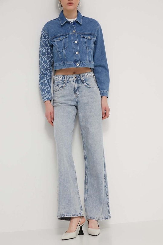 Karl Lagerfeld Jeans jeansy niebieski 241J1117
