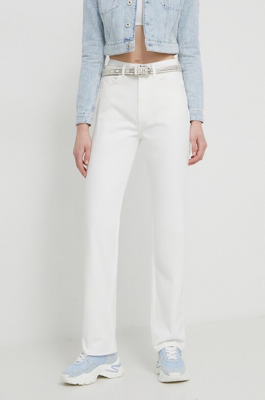 Traperice Karl Lagerfeld Jeans visoki bijela 241J1106