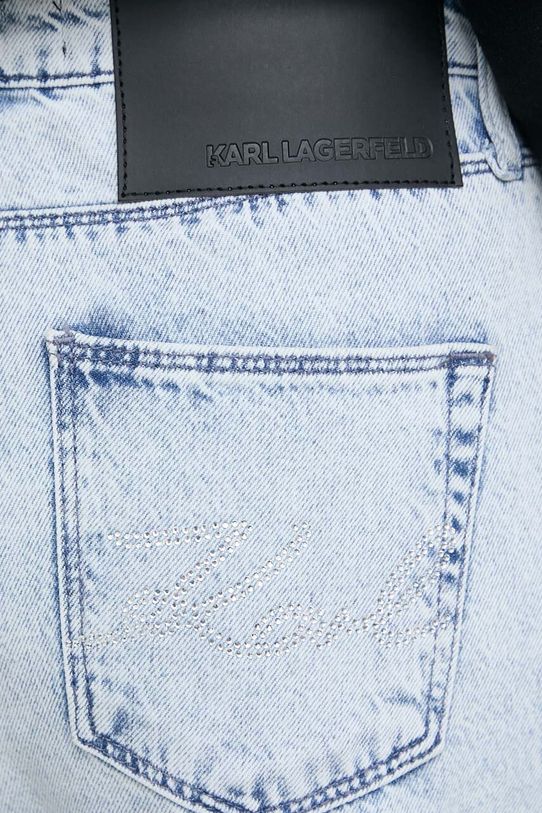 Karl Lagerfeld jeansy niebieski 241W1101