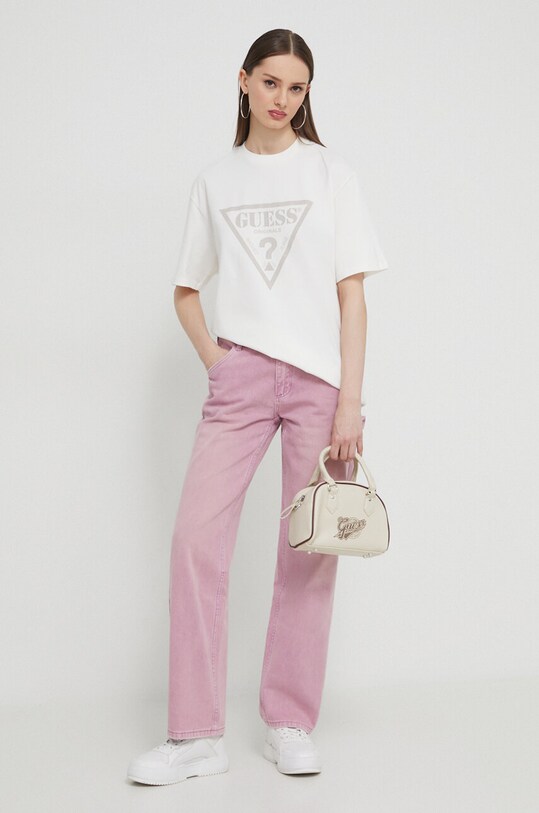 Rifle Guess Originals W4GG10D4SB0 ružová SS24