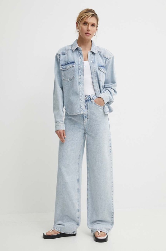 Gestuz jeansy 10909050 niebieski SS24