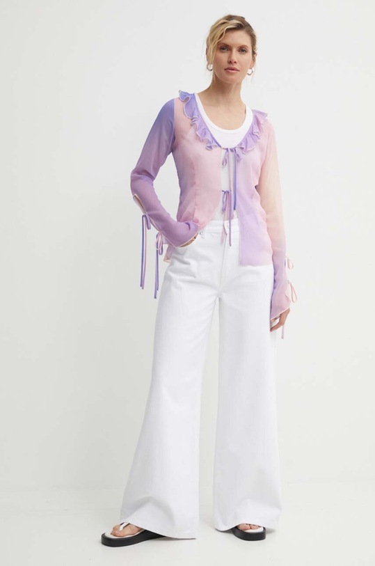 Gestuz jeansy 10909067 biały SS24