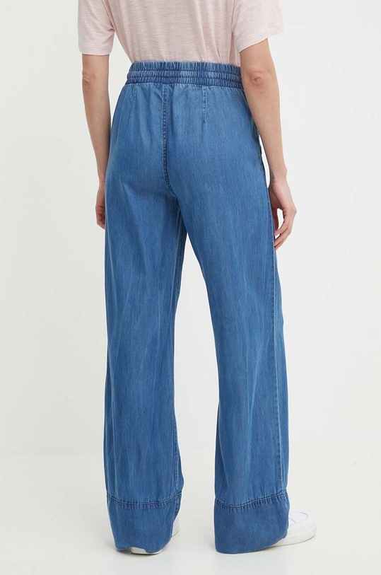 Oblečení Kalhoty Pepe Jeans LOOSE ST PANTS UHW TENCEL PL204685 modrá