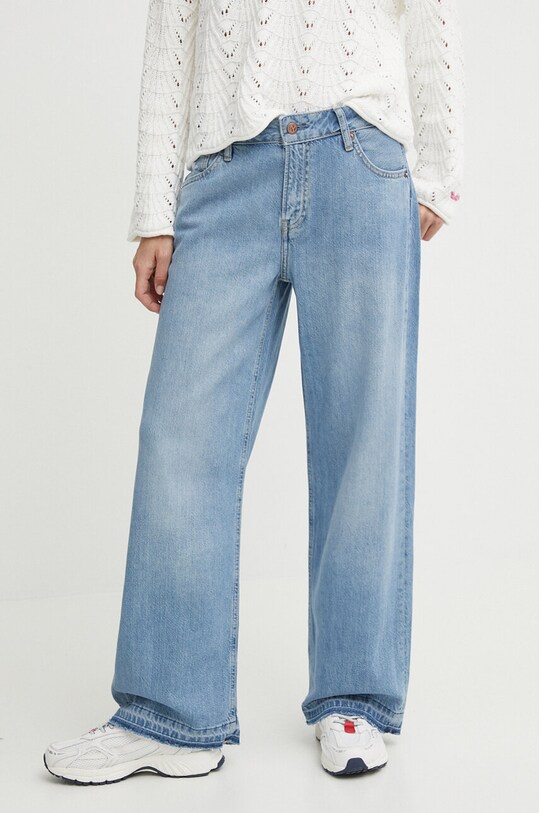 Pepe Jeans jeansy LOOSE ST JEANS HW VINTAGE Planet friendly niebieski PL204694