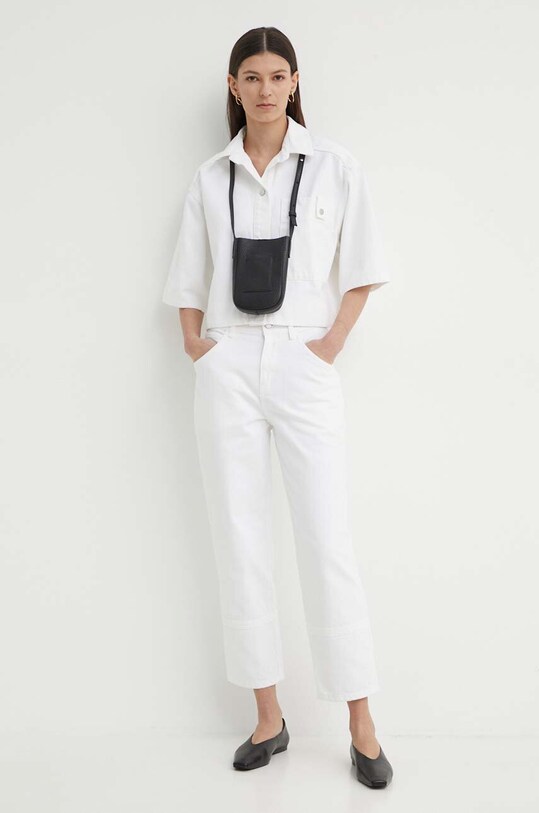AERON jeansi CLIFF SSPA289451 alb SS24