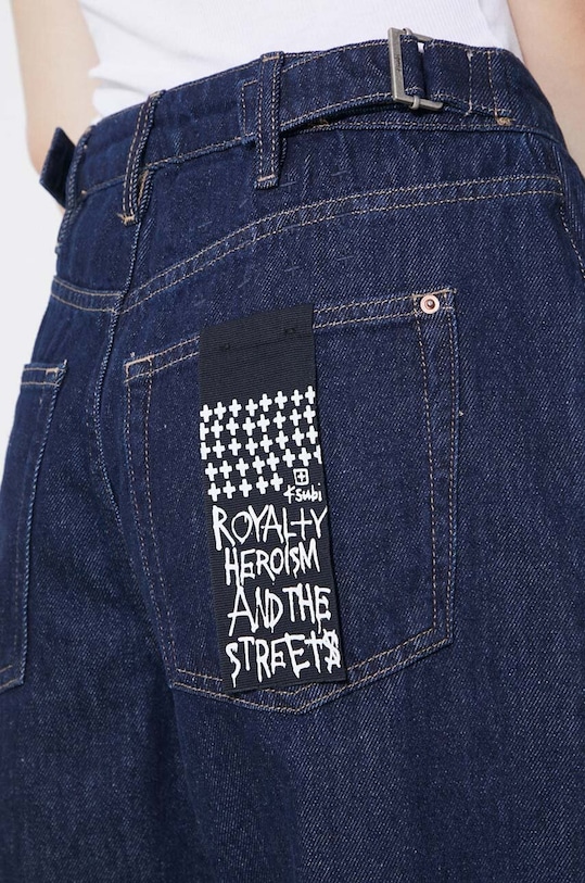 KSUBI jeansy Low Rider Legacy WSP24DJ021 granatowy