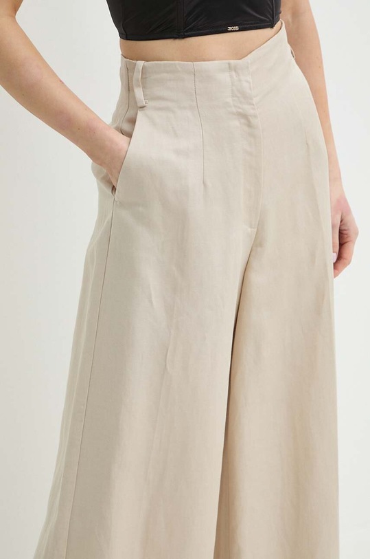 Ленен панталон Ivy Oak бежов IO115177