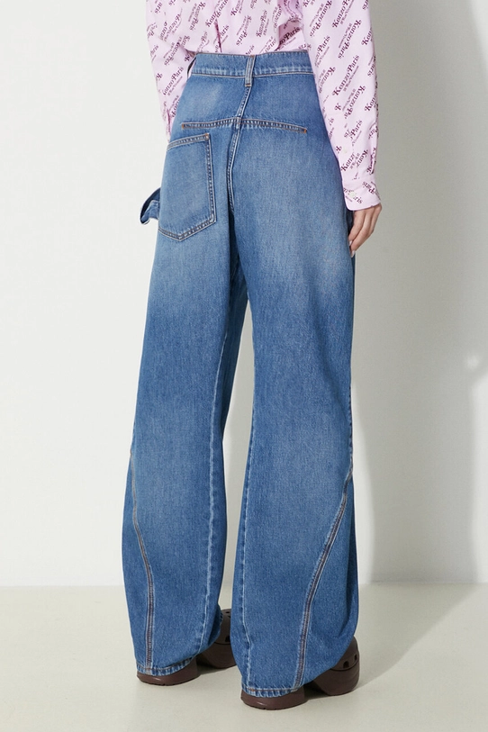 Odjeća Traperice JW Anderson Twisted Workwear Jeans DT0057.PG1164.804 plava