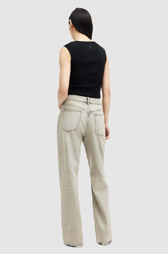 AllSaints jeansy BLAKE JEAN W044EA beżowy