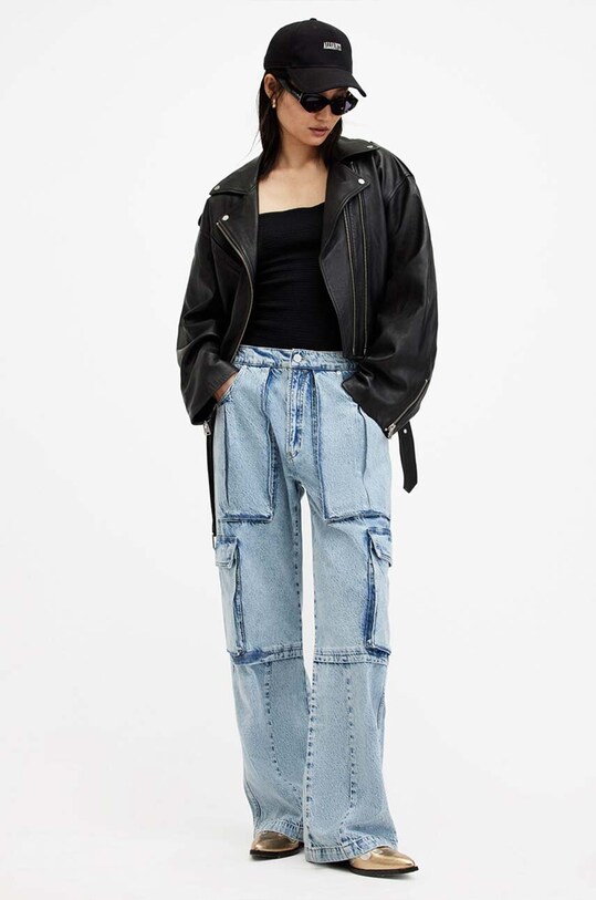 Джинсы AllSaints ECHO CARGO JEAN Planet friendly голубой W061EA