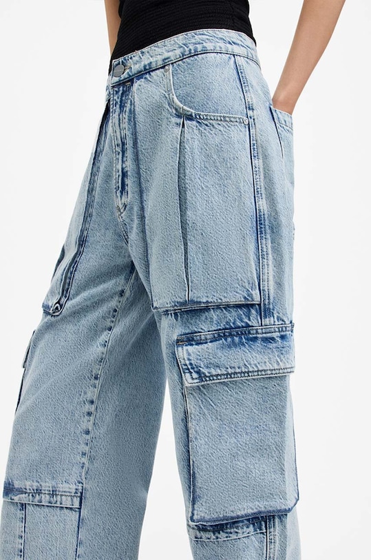 Îmbrăcăminte AllSaints jeansi ECHO CARGO JEAN W061EA albastru