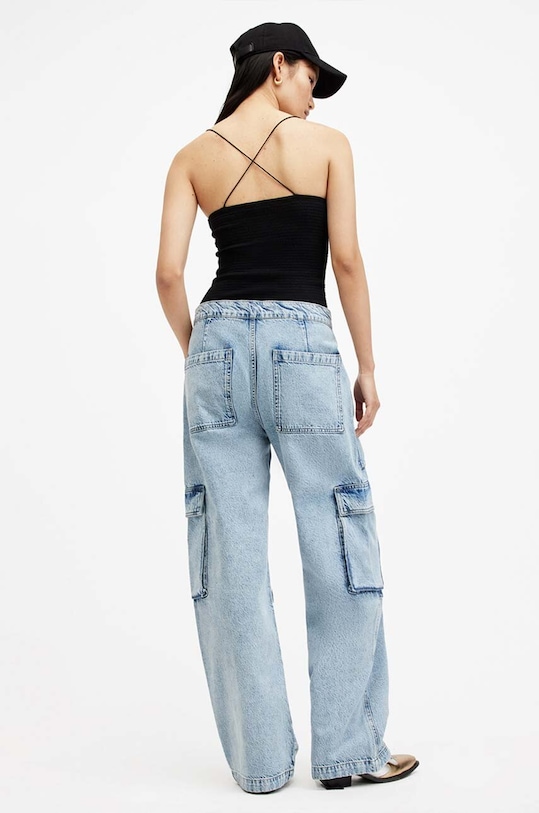 AllSaints jeansi ECHO CARGO JEAN W061EA albastru