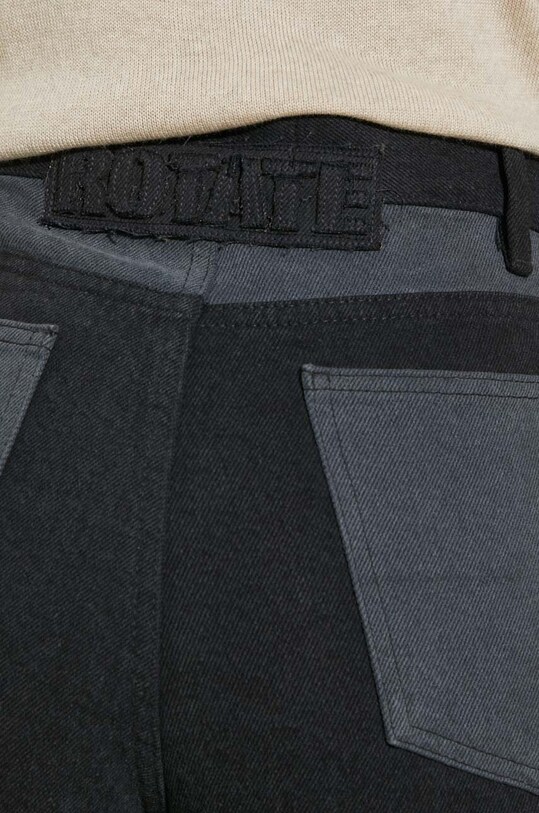 Τζιν παντελόνι Rotate Mix Colored Pants 1129641075 μαύρο