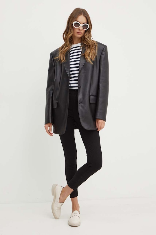 BOSS jeansy 50489812 czarny SS24