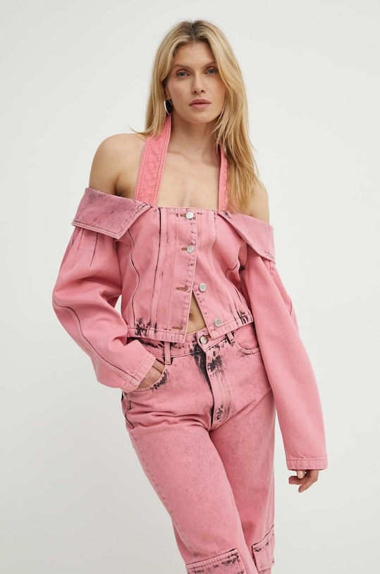 K+LUSHA bluza subtire de blugi roz KLMEDUSADF130KLW11