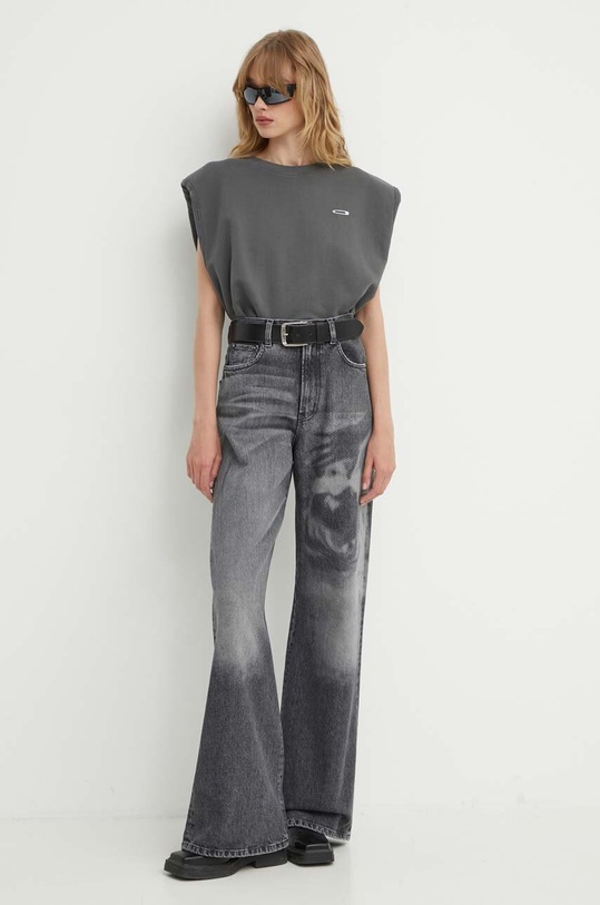 K+LUSHA jeansy KLTHEADF130KLW28 szary SS24