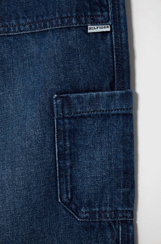 Dziewczynka Tommy Hilfiger jeansy dziecięce KG0KG07730.PPYH granatowy