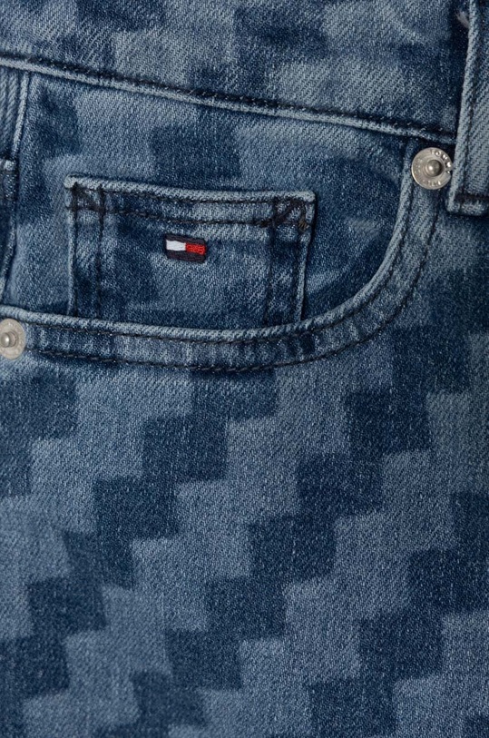Dziewczynka Tommy Hilfiger jeansy dziecięce KG0KG07740.PPYH niebieski