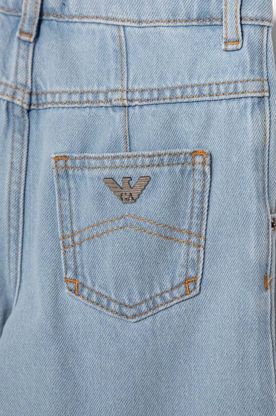 Dziewczynka Emporio Armani jeansy dziecięce 3D3J21.3D25Z niebieski