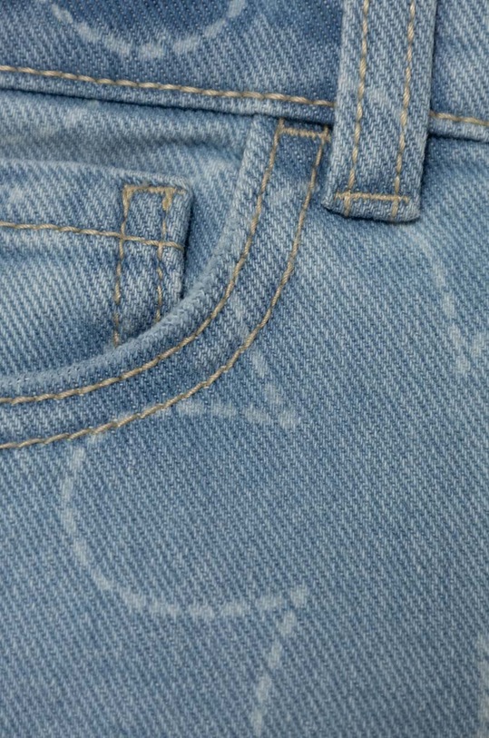 Dziewczynka United Colors of Benetton jeansy dziecięce 4VUGGE01V.P.Seasonal niebieski