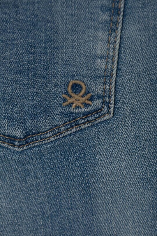 Fete United Colors of Benetton jeans copii 47FWCE01Y.G.Seasonal albastru