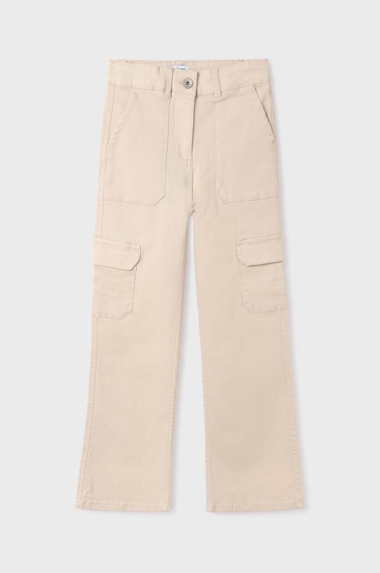 Mayoral jeansy dziecięce Planet friendly beżowy 6507.8D.Junior.PPYH