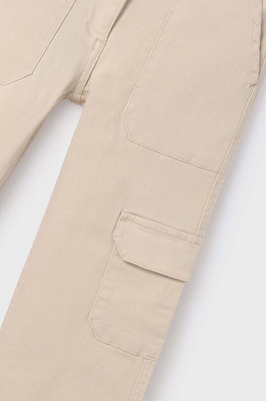 Dziewczynka Mayoral jeansy dziecięce 6507.8D.Junior.PPYH beżowy