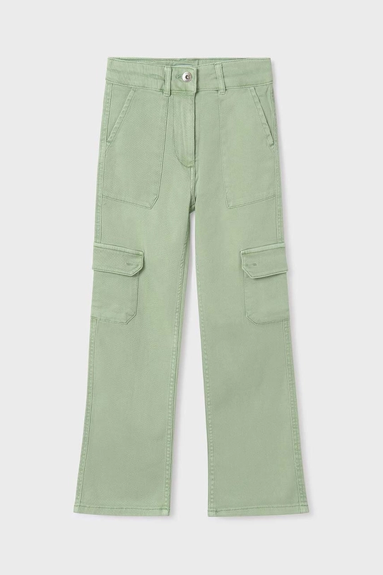 Mayoral jeans copii 6507.8D.Junior.PPYH verde SS24