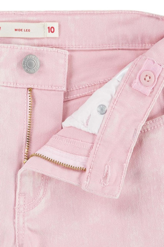 Levi's jeansy dziecięce różowy 4EK420