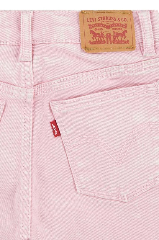 Levi's jeansy dziecięce 4EK420 różowy
