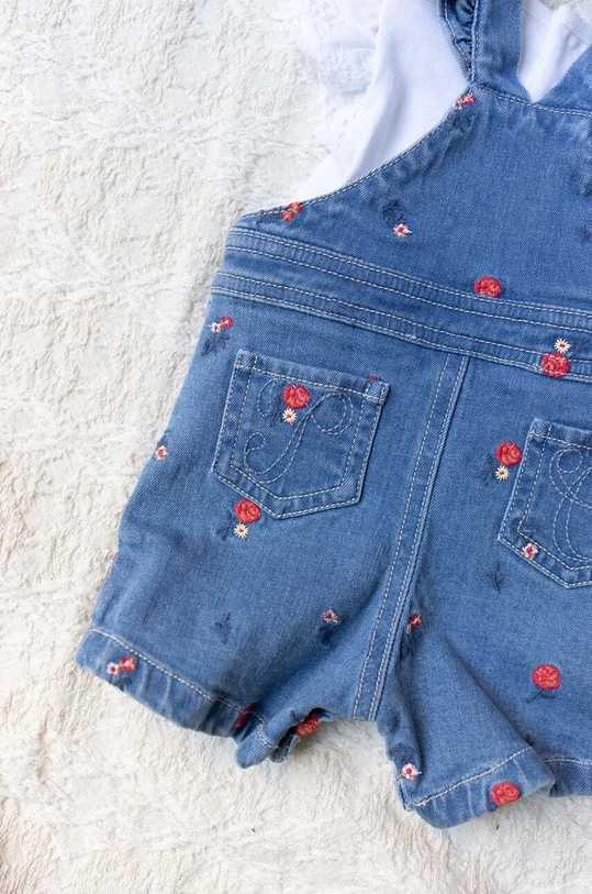 Tartine et Chocolat salopete din denim pentru copii TY21001.104