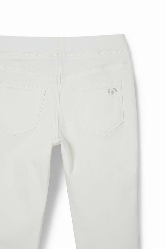 Desigual jeans copii 24SGKD01 alb