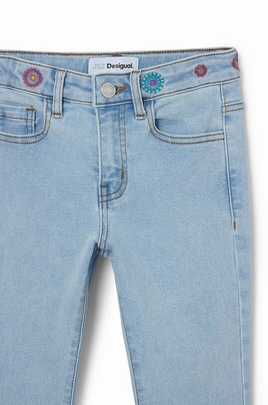Dziewczynka Desigual jeansy dziecięce 24SGDD04 niebieski