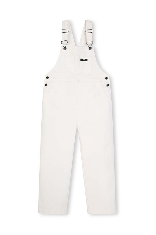 Dětské džínové lacláče Dkny D60063.114.150 bílá SS24