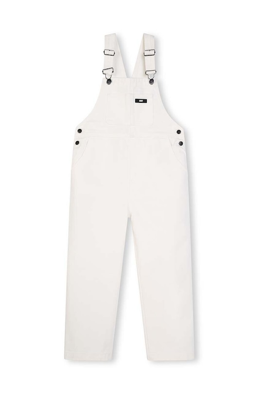 Dkny ogrodniczki jeansowe dziecięce D60063.114.150 biały SS24