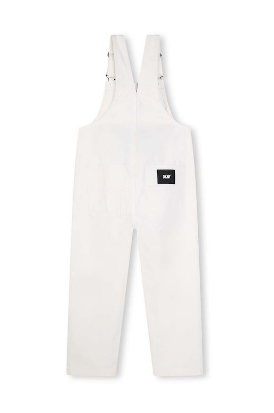 Chłopiec Dkny ogrodniczki jeansowe dziecięce D60063.114.150 biały