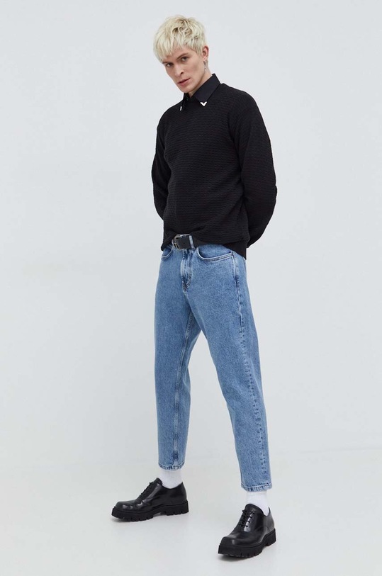 Τζιν παντελόνι HUGO 50507854 μπλε SS24