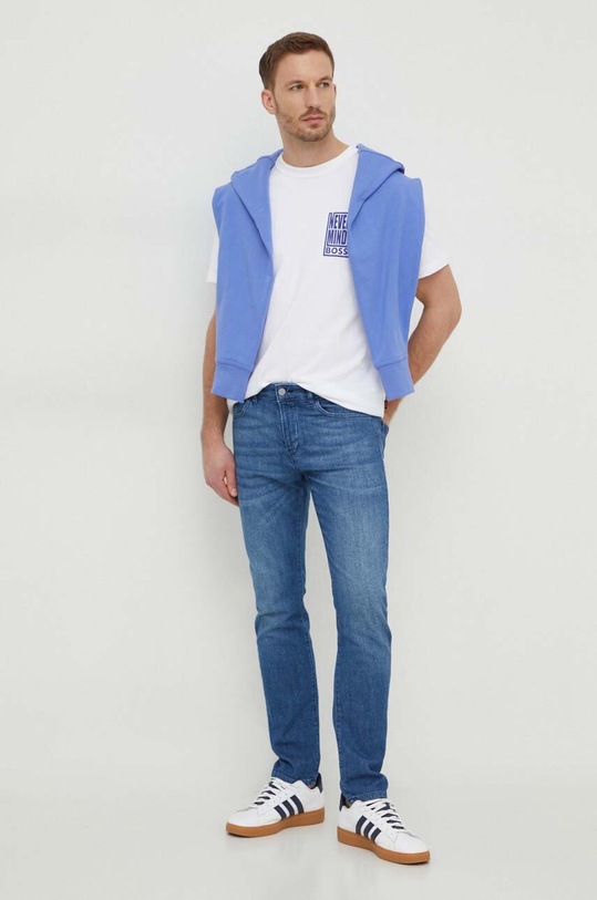 BOSS jeansy Delaware 50508577 niebieski SS24
