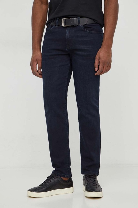 BOSS Orange jeansy granatowy 50506924