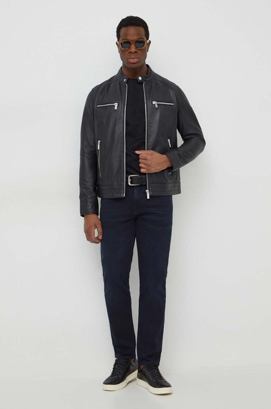 BOSS Orange jeansy 50506924 granatowy SS24