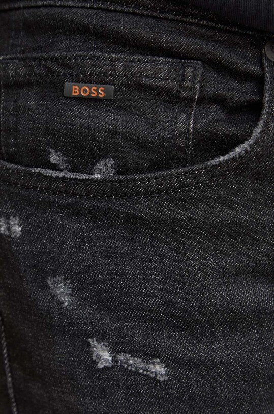 Τζιν παντελόνι Boss Orange μαύρο 50508310