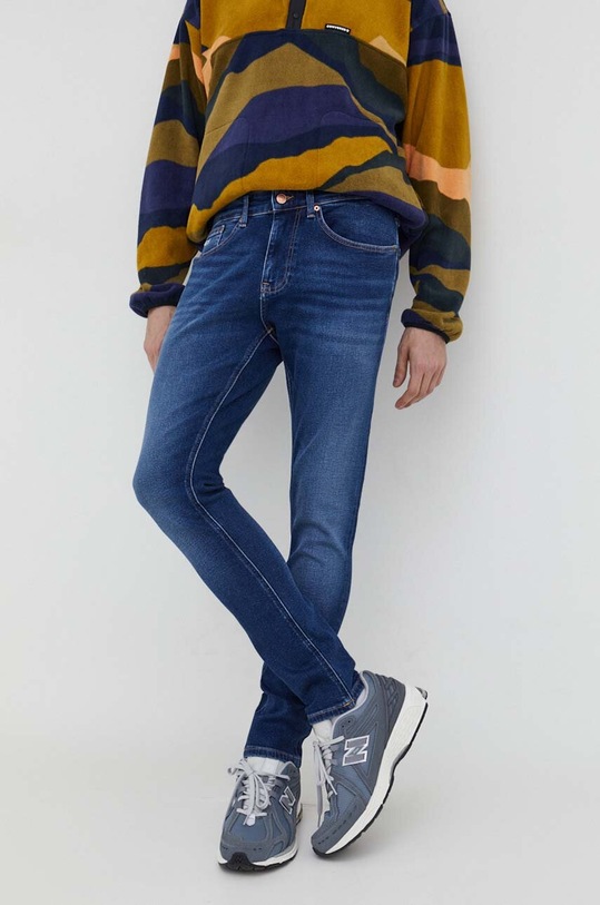 Tommy Jeans jeansy Austin granatowy DM0DM18143