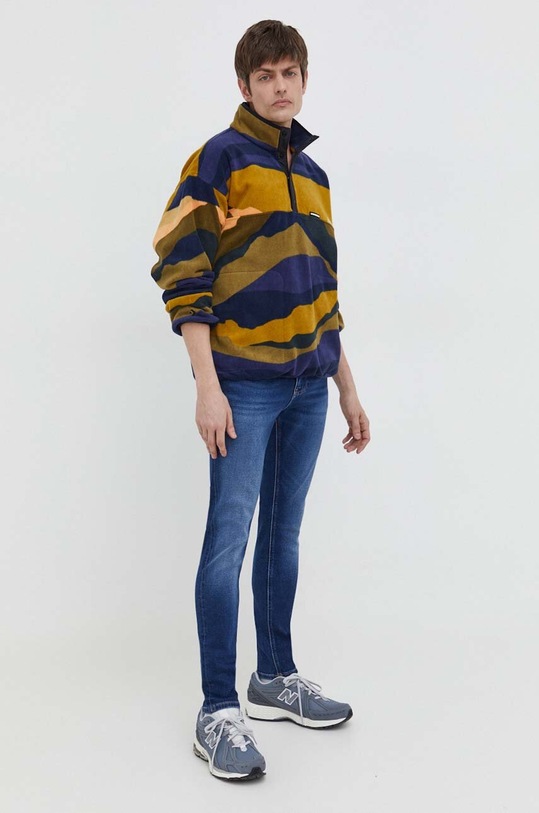 Tommy Jeans jeansy Austin DM0DM18143 granatowy SS24