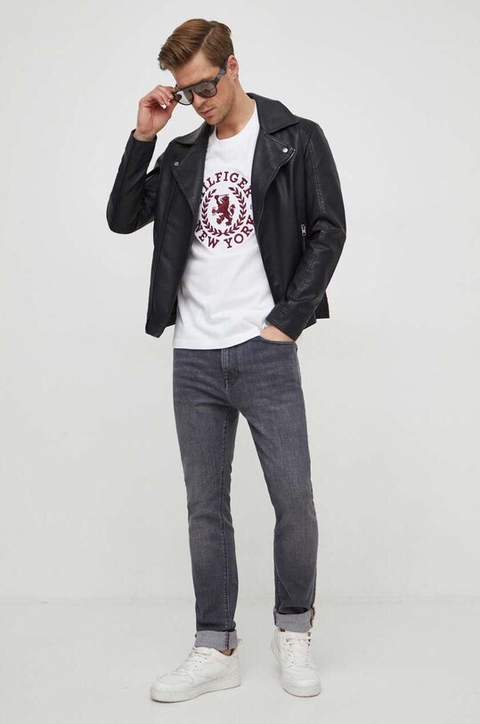 Tommy Hilfiger jeansy MW0MW33965 szary SS24