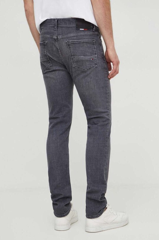 Odzież Tommy Hilfiger jeansy MW0MW33965 szary
