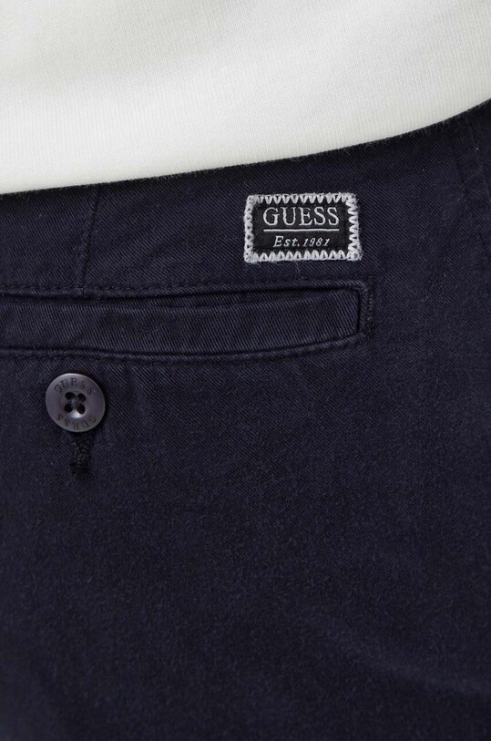 Guess pantaloni blu navy M4RB16.WFYRB